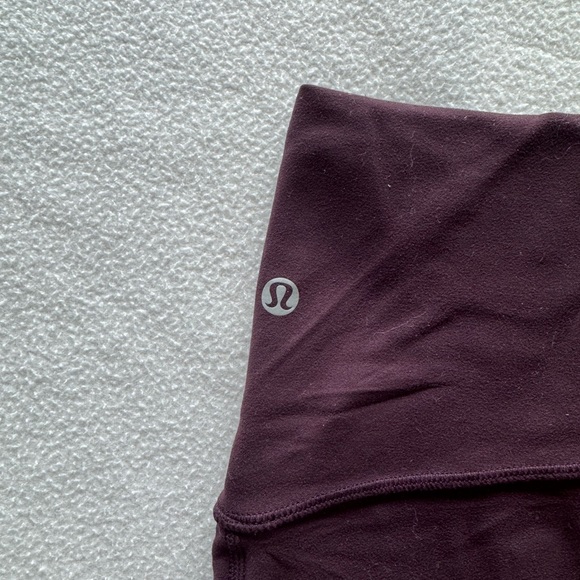 lululemon Align High-Rise Pant 25” - Dark Maroon - Size 4 - Picture 2 of 2